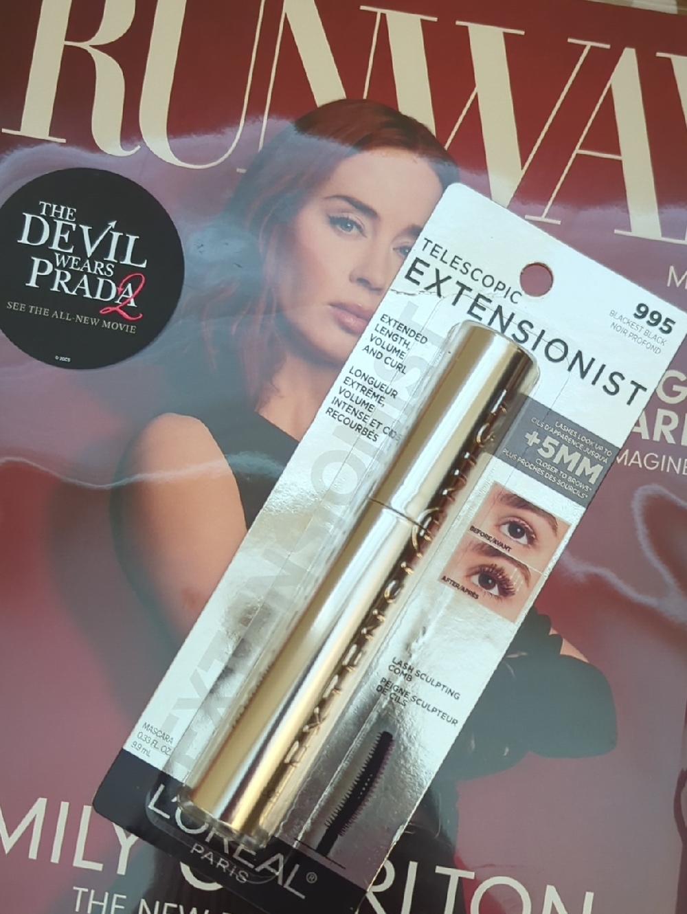 The Devil Wears Prada 2 - Runway Magazine Set With Mascara!